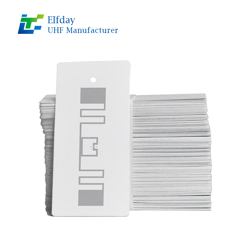 High-Performance RFID Hanging Tag 100*50mm for Fabric Garment Tracking and Laundry Control